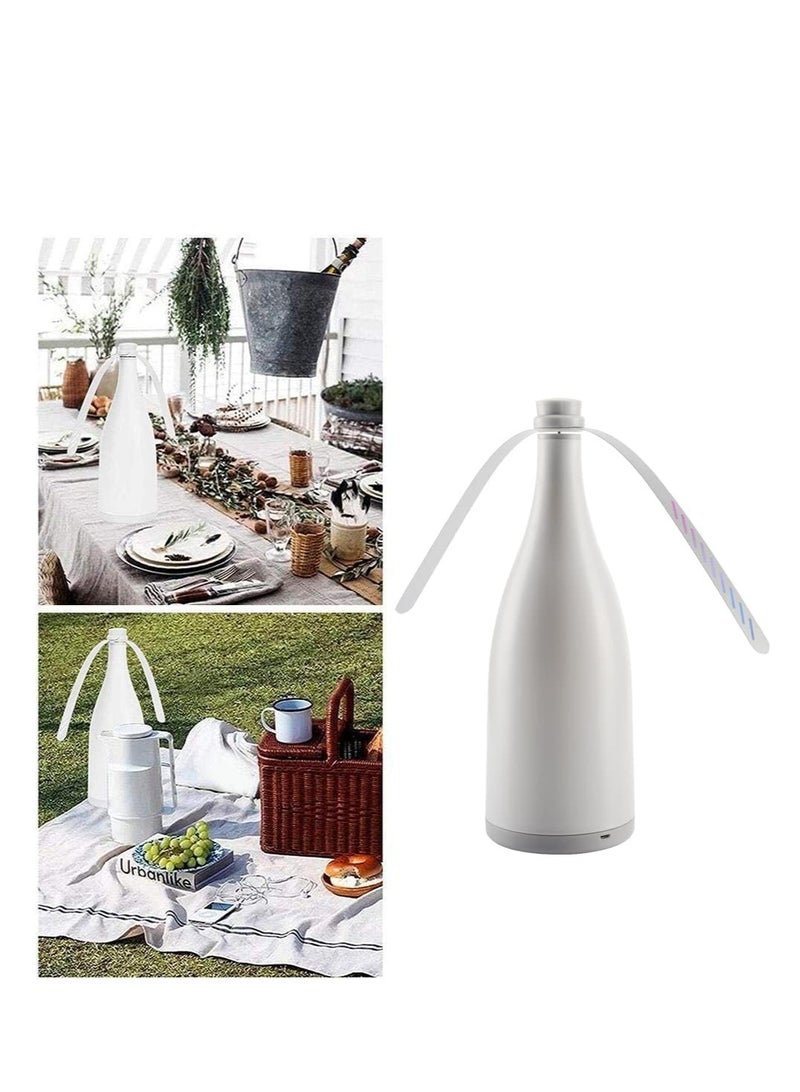 Fly Fan for Tables, Fly Repellent Fan Insects Portable Automation Food Fan, Mini Picnic Drive Table Fan for Outdoor Indoor Keep Flies/Bug Away from Your Food and Your Family - Image 1