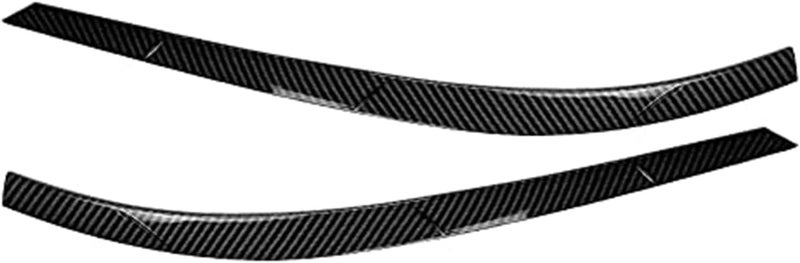 Yurefax Carbon Fiber Headlight Eyebrow Trim for VW Tiguan - Image 5