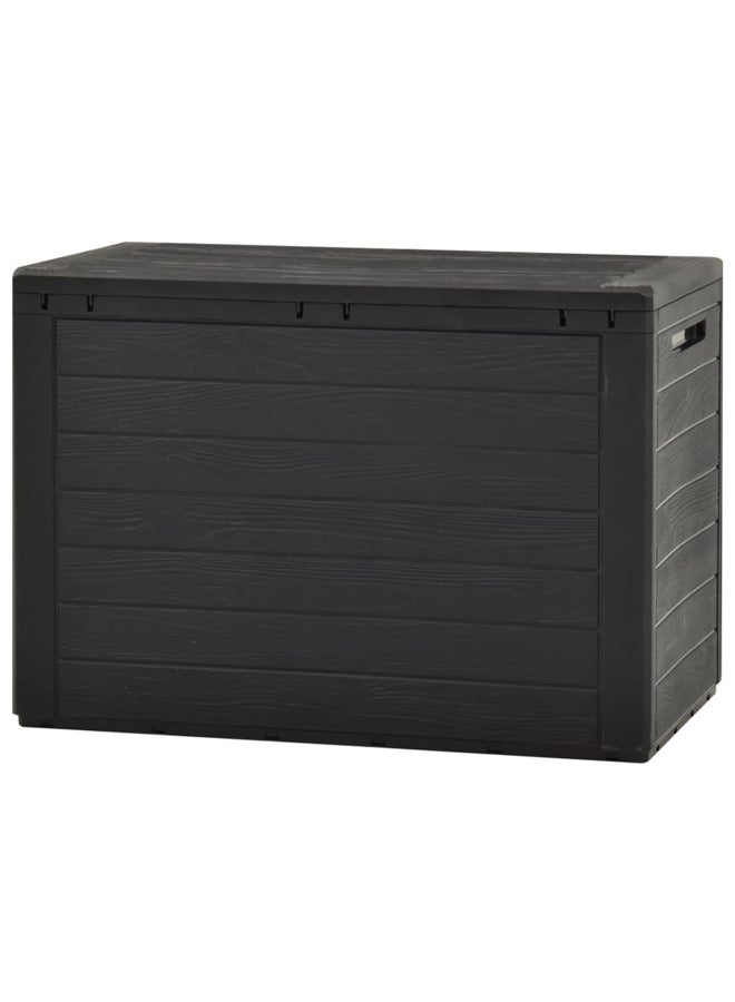 فيداكسل vidaXL صندوق تخزين للحديقة أنثراسيت 78×44×55 سم - Image 3