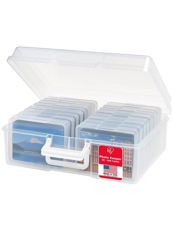 IRIS Power tool case パワー ツール ケース Iris Ohyama 4" x 6" Photo and Embellishement Craft Keeper Extra Large 215626 - Image 1