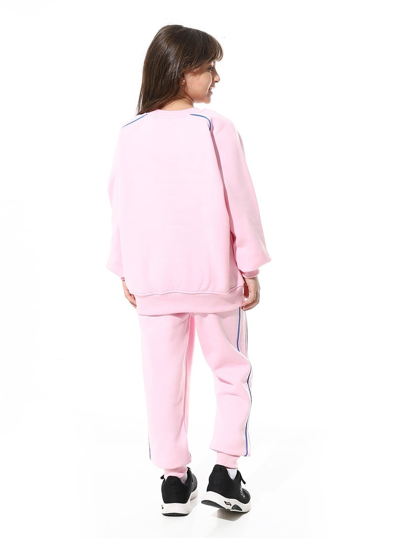 Caesar Printed Girls Meleton Training Suit - Image 2