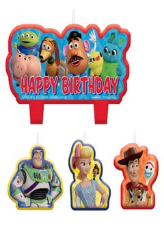 Amscan Toy Story 4 Birthday Candles | Assorted Sizes | 4 Pcs  - Image 3