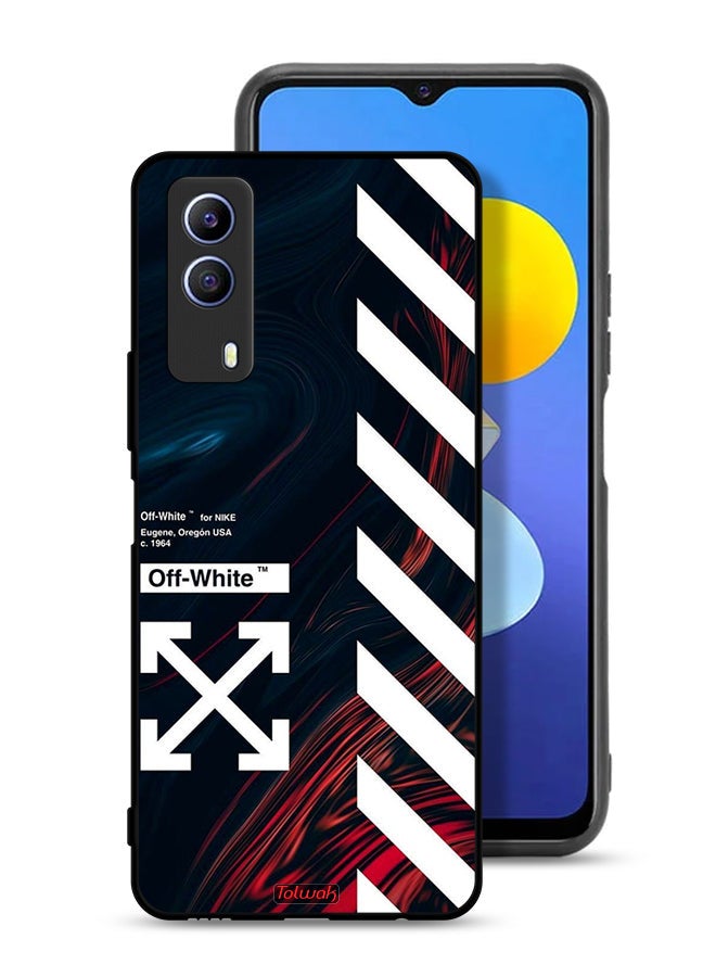 Tolwak Vivo T1x Protective Case Cover Off White Sticker - Image 1