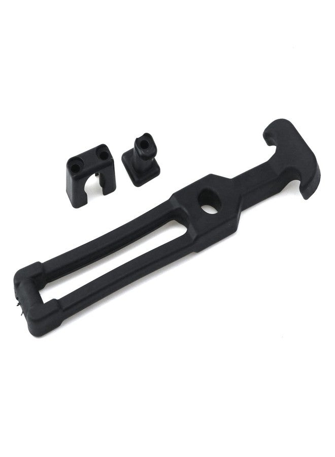 Mcredy 1 PCS Rubber Flexible T-Handle Hasp Draw Latch for Tool Box, Cooler,Elastic Shock Absorption Buckle Thermos Toolbox Buckle - Image 2