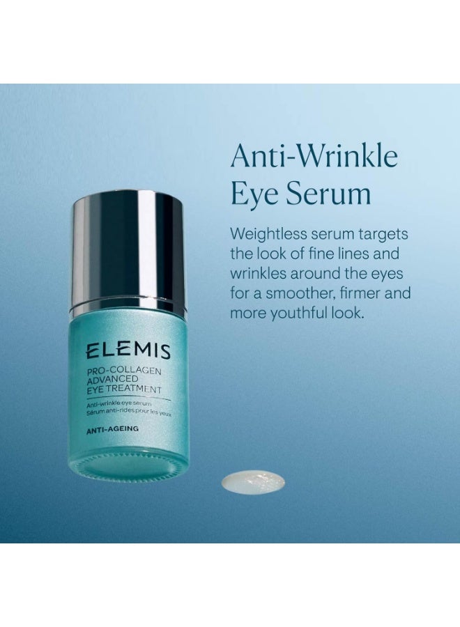 ELEMIS Pro-Collagen Advanced Eye Treatment, 15ml – Lightweight Daily Anti-Wrinkle Eye Serum, Firm, Smooth & Deeply Hydrate Delicate Skin, Anti-Aging Serum, Fine Lines and Wrinkles Treatment - Image 2