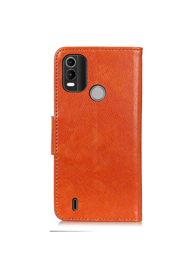 S-TOP Case For Nokia C21 Plus Nappa Texture Leather Phone Case - Image 3