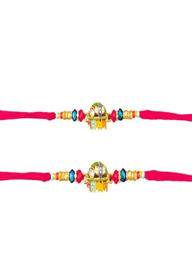 Koogly Mahakal Rakhi For Brother Set of 2 | Bhai and Brother Kids Mahakal Rakhi(Pack Of 2) - Image 1