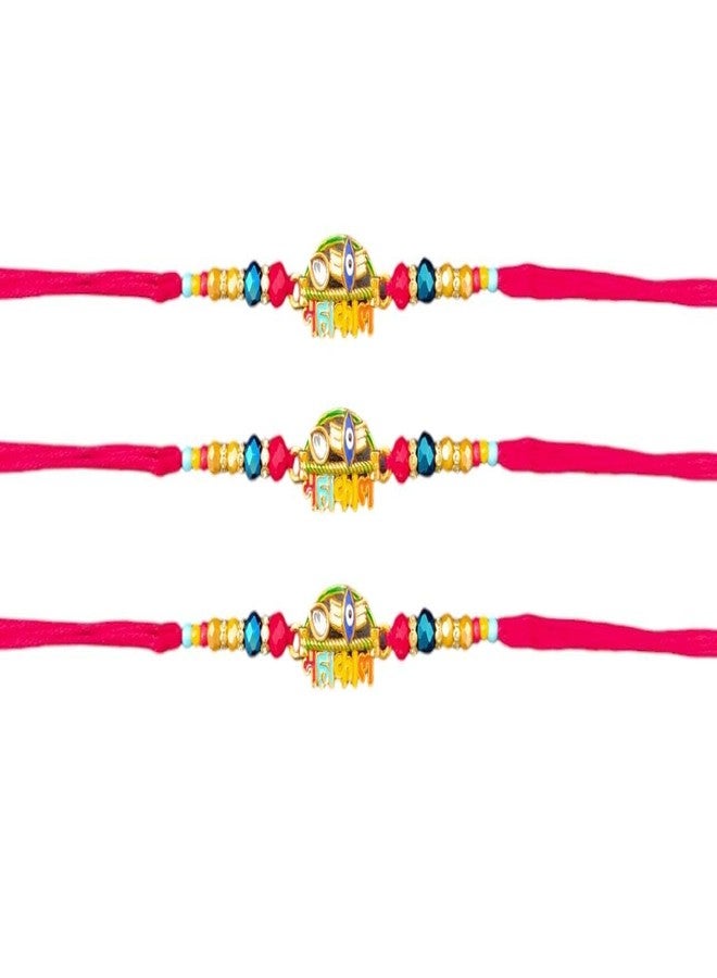 Koogly Mahakal Rakhi For Brother Set of 2 | Bhai and Brother Kids Mahakal Rakhi(Pack Of 2) - Image 4