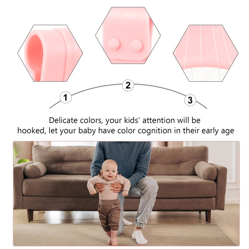 3 Pairs of Baby Pull Baby Bed Stand Baby Cot Hanging Walking Assistant - Image 5