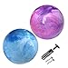 CORECISE Marbleized Bouncy Balls Set of 2 Large Inflatable Bouncy Ball with Hand Air Pump 2 Pin Neddles - Image 3