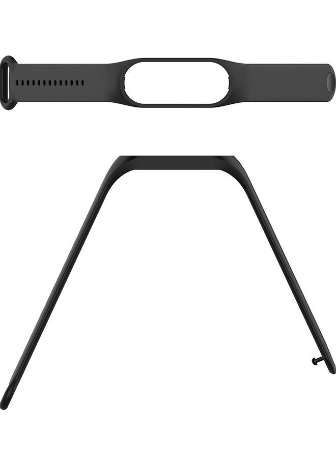 بشكل مختصر (حزمة من 10 قطع) أحزمة سوار لـ Xiaomi Mi Band 7/Mi Band 6/Mi Band 5/7 NFC/6 NFC/5 NFC، ولـ Amazfit Band 5، سوار ساعة بديل من السيليكون بألوان زاهية لـ Xiaomi Mi Band 7، ولـ Amazfit Band 5 - Image 3