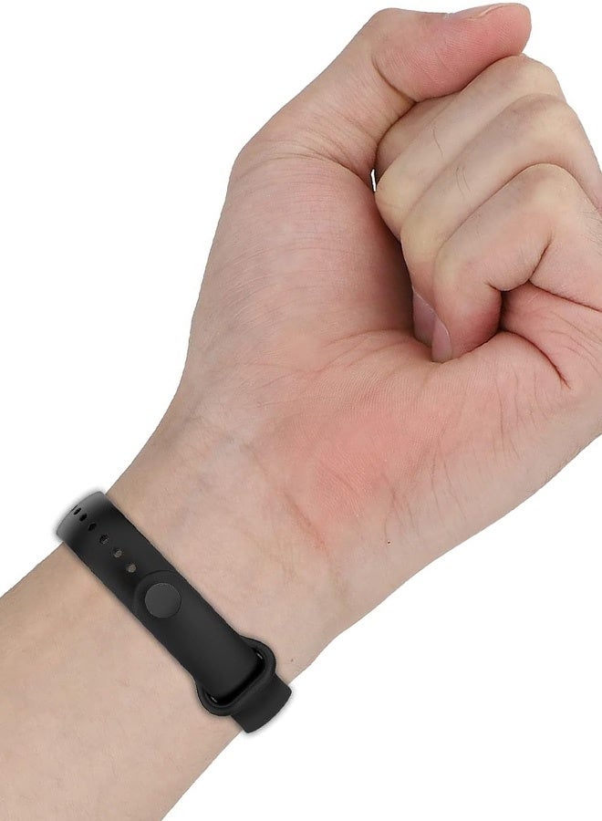 بشكل مختصر (حزمة من 10 قطع) أحزمة سوار لـ Xiaomi Mi Band 7/Mi Band 6/Mi Band 5/7 NFC/6 NFC/5 NFC، ولـ Amazfit Band 5، سوار ساعة بديل من السيليكون بألوان زاهية لـ Xiaomi Mi Band 7، ولـ Amazfit Band 5 - Image 4