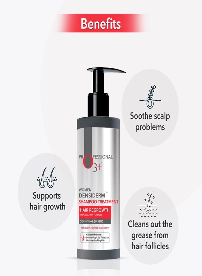 O3+ Densiderm Shampoo for Women - 200ml - Image 2