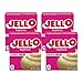Jell-O JellO Cook  Serve Pudding  Pie Filling Mix Tapioca Flavored Fat Free Quick  Easy Dessert 3 oz Pack of 4 - Image 2
