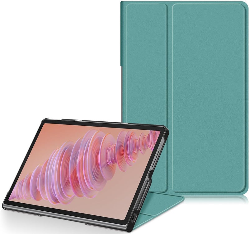 ProElite Cover for Lenovo Tab Plus 11.5 inch Case Cover, Smart PU Leather Flip Case Cover for Lenovo Tab Plus 11.5 inch, Dark Green - Image 1