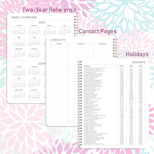MaaIbok 2025 Planner - Planner 2025, JAN 2025 - DEC 2025, 8" x 10" Weekly Monthly Planner with to-do Lists, Twin-Wire Binding, Thick Paper, Perfect for learning - Image 5
