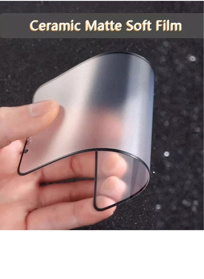 2 pieces of matte nano ceramic screen protector for iPhone 14