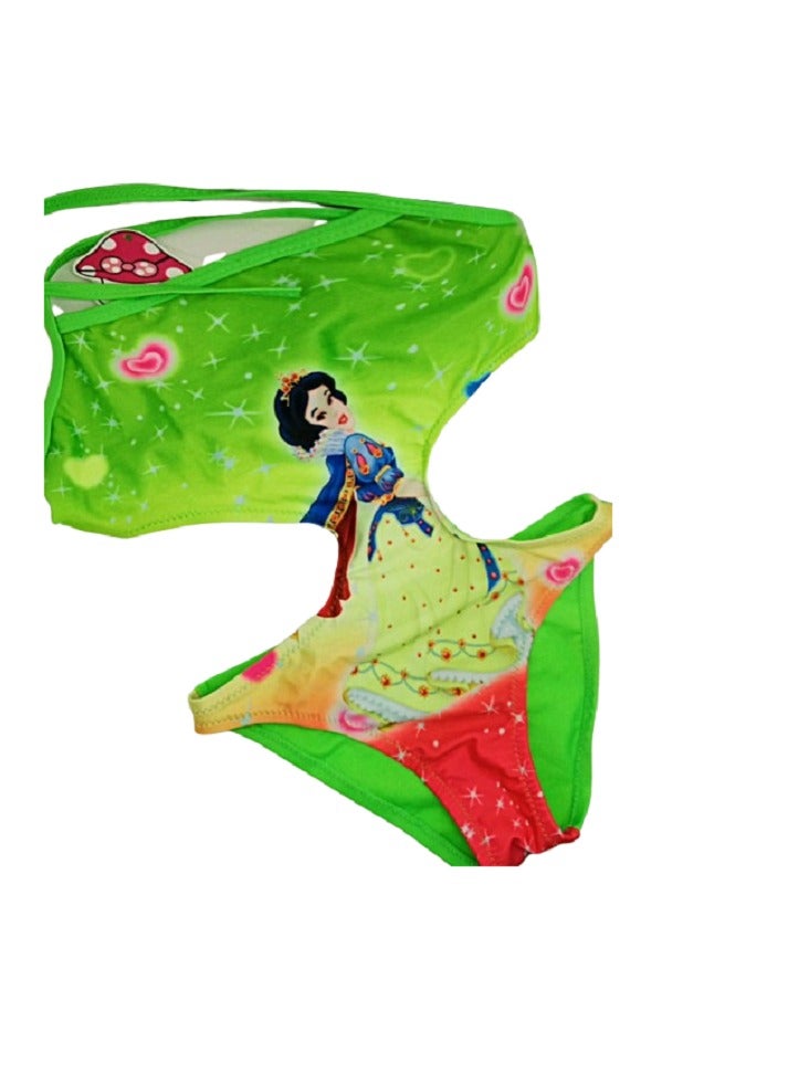 ملابس سباحة بناتي سليم فيت مناسبة لعمر 5 سنوات