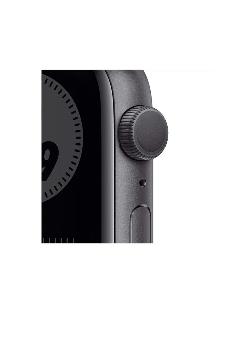 Generic - Apple Watch Nike Series 6 GPS, 44mm Space Gray Aluminium Case with Anthracite/Black Nike Sport Band - Regular - Image 1