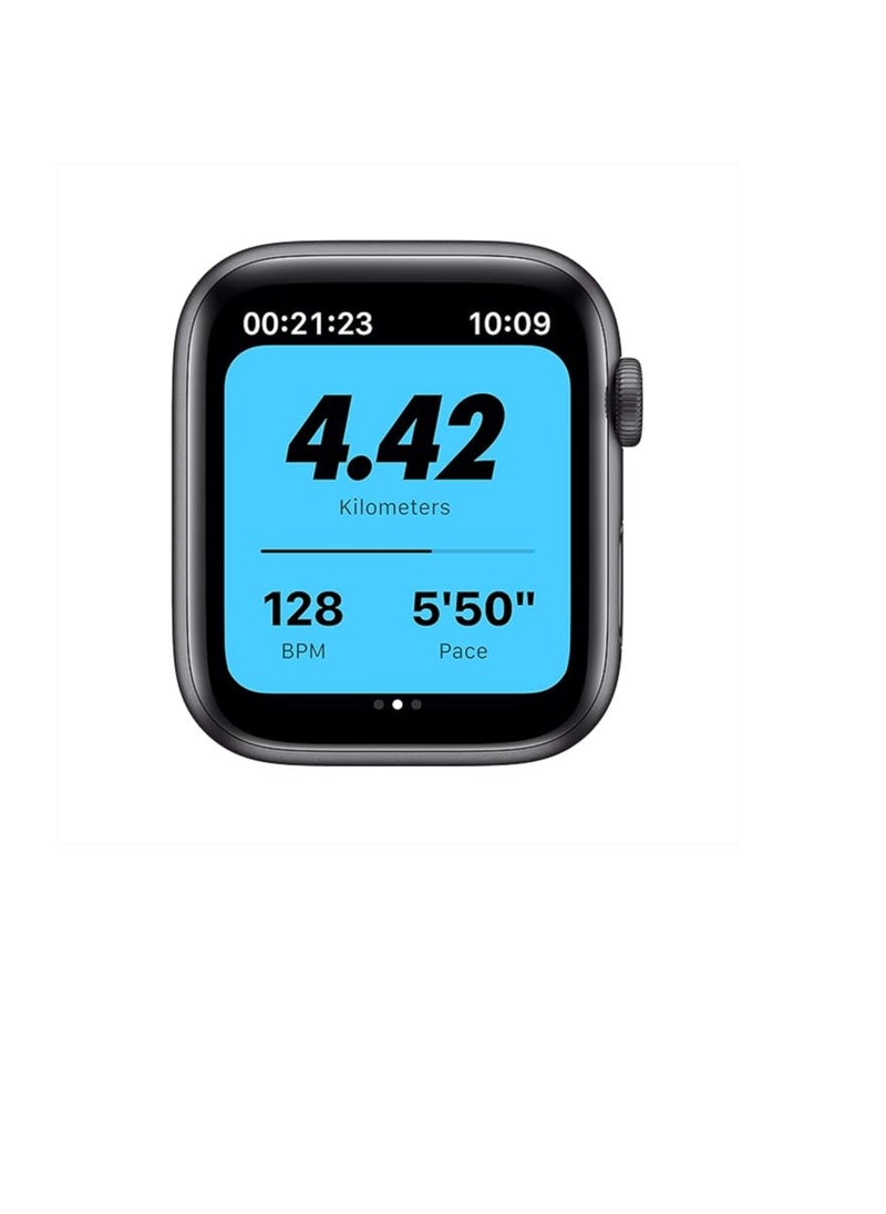 Generic - Apple Watch Nike Series 6 GPS, 44mm Space Gray Aluminium Case with Anthracite/Black Nike Sport Band - Regular - Image 1