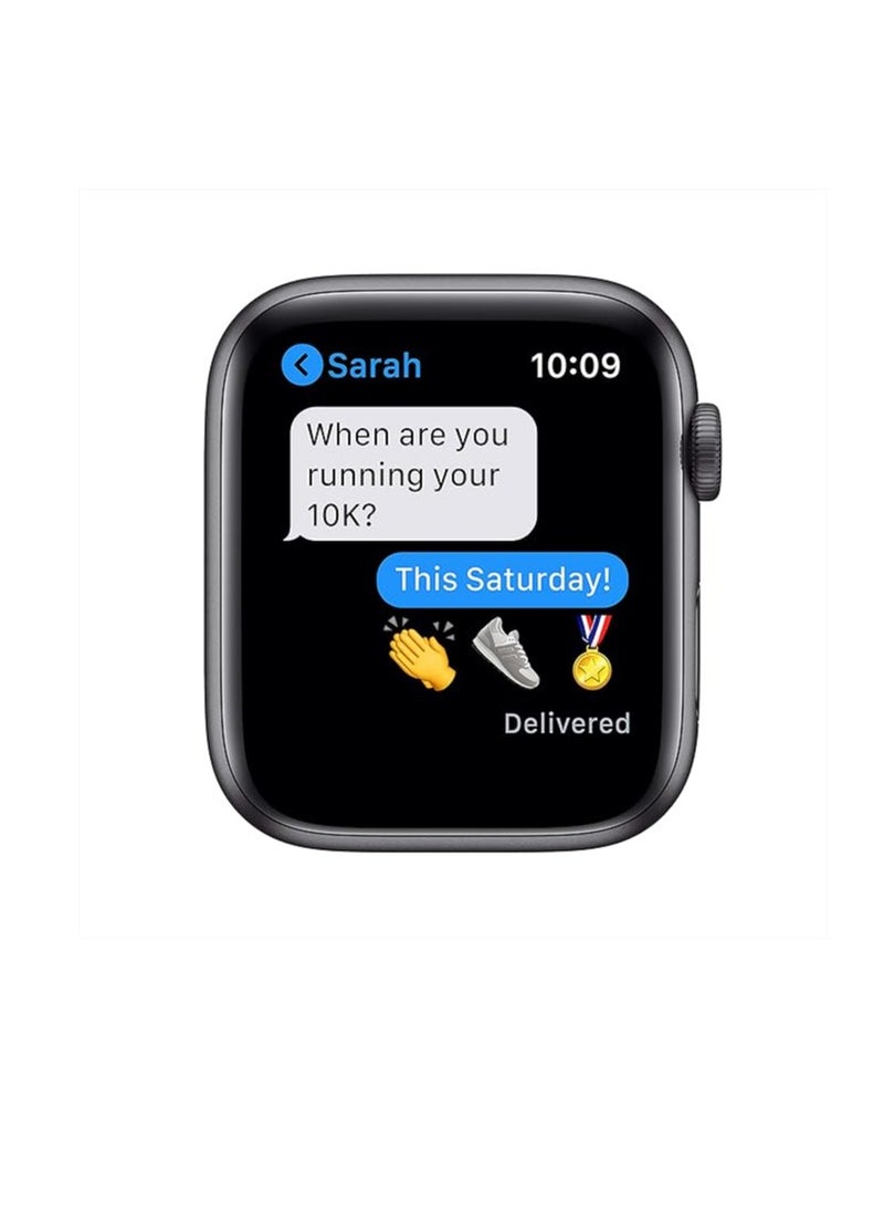 Generic - Apple Watch Nike Series 6 GPS, 44mm Space Gray Aluminium Case with Anthracite/Black Nike Sport Band - Regular - Image 1