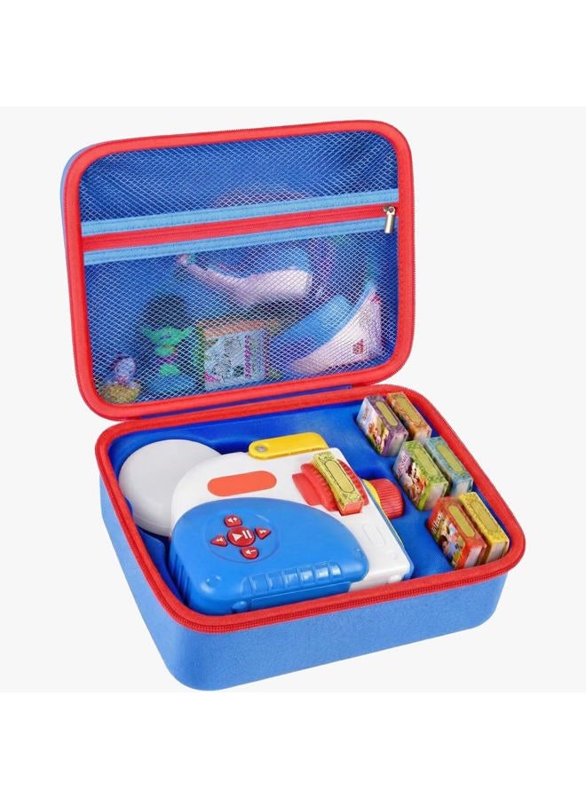 Grapsa Case Compatible with Little Tikes for Story Dream Machine Books Starter Set, Toys Protective Container for Little Tikes for Storytime Audio Play Real for Littles Character Collection (Box Only), Blue - Image 1