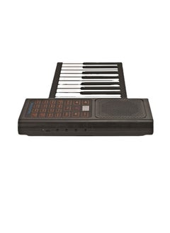 Generic Professional 88-Key Roll-Up Electronic Piano – Portable Folding Keyboard for Beginners and Home Practice, High-Quality Sound with Bluetooth and MIDI, Black  - Image 2