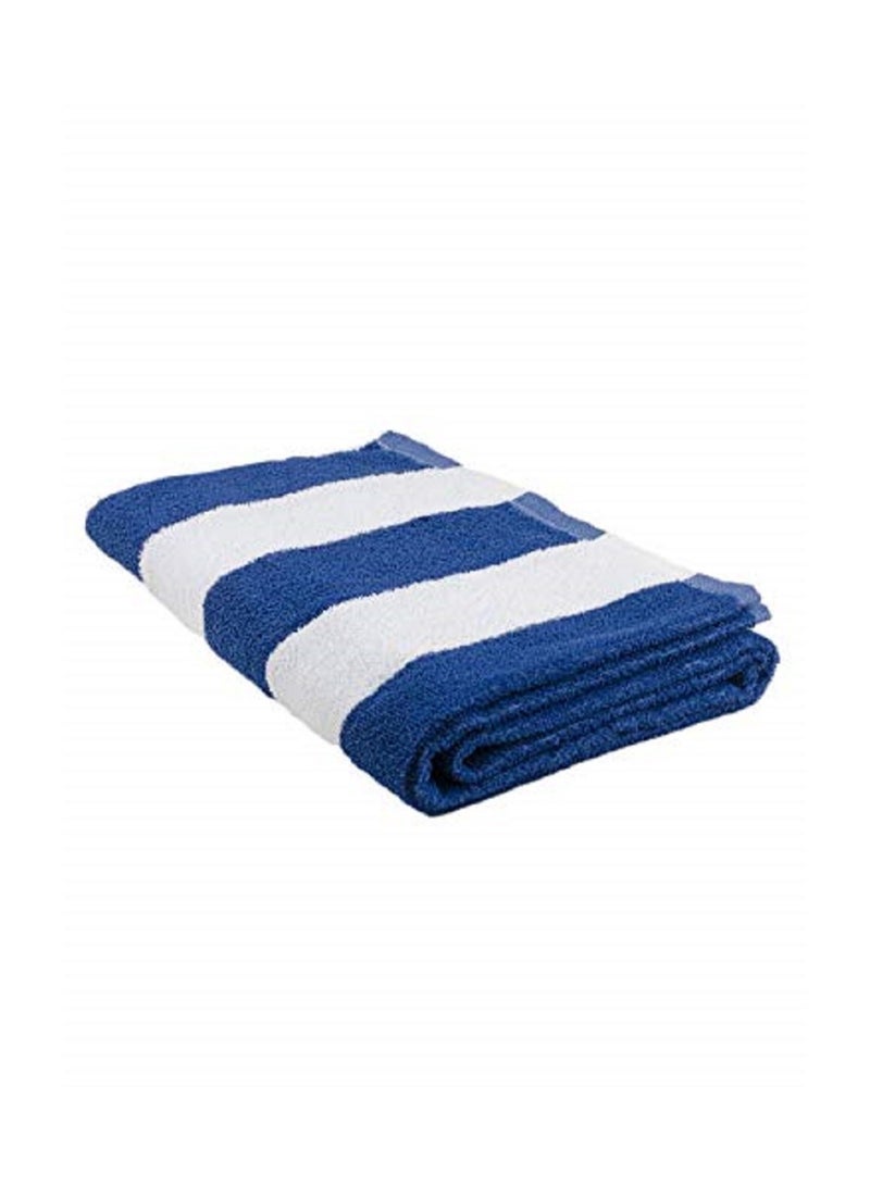 BYFT Petunia (Blue & White) Luxury Bath Towel (70 x 140 Cm Pool Towel-Set of 1) 100% Cotton, Highly Absorbent and Quick dry, Classic Hotel and Spa Quality Bath Linen-600 Gsm  - Image 2