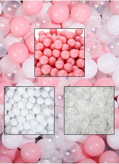 Pink/White/Transparent-100pcs