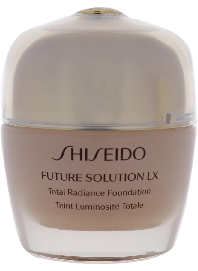 Shiseido - Future Solution Lx Total Radiance Foundation Spf 15 - 4 Rose, 30 Ml - Image 1