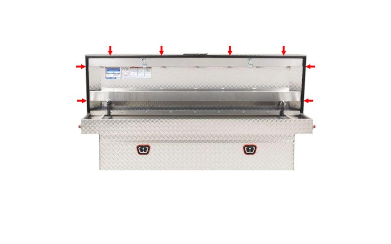 ESI - Toolbox Weather Seal/Gasket 22FT Lengthâ€”Weatherstripping for Most Truck Toolboxes - Image 1