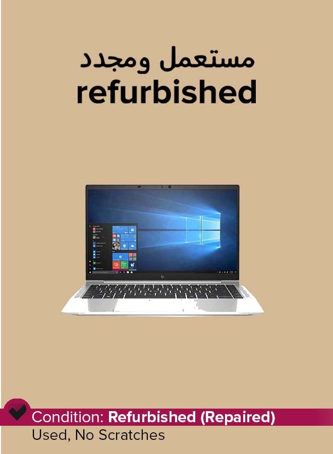 HP Refurbished - EliteBook 840 G7 Laptop With 14-Inch Full HD Display,Core i5/10th Gen/16GB RAM/512GB SSD/Intel HD Graphics Windows 11 Pro Silver silver - Image 1