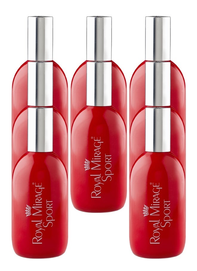 ROYAL MIRAGE 8 Pieces Royal Mirage Sport Perfume For Unisex 120ml EDC  - Image 1