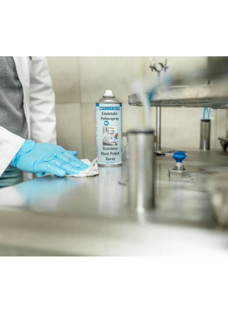Weicon - Stainless Steel Polish | 400 Ml | Metal Care And Cleaning Agent - Image 1
