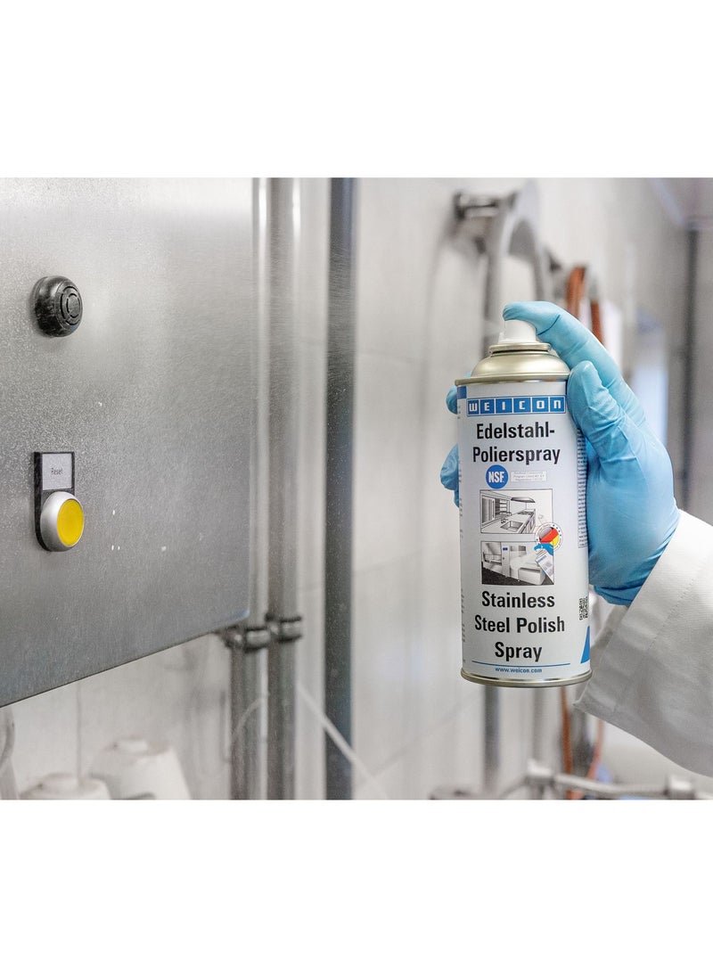 Weicon - Stainless Steel Polish | 400 Ml | Metal Care And Cleaning Agent - Image 1