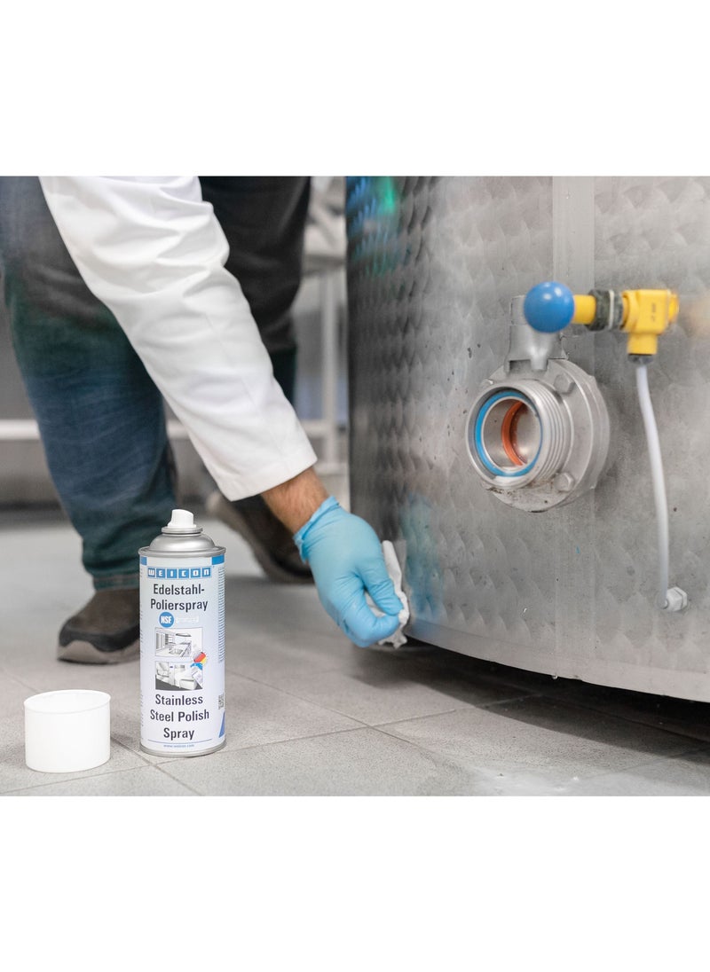 Weicon - Stainless Steel Polish | 400 Ml | Metal Care And Cleaning Agent - Image 1