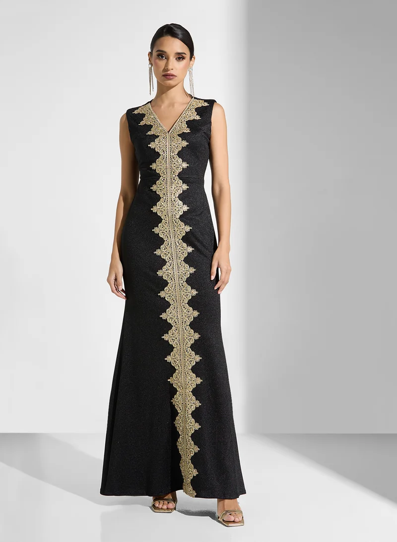 Golden Apple Arabian Abaya