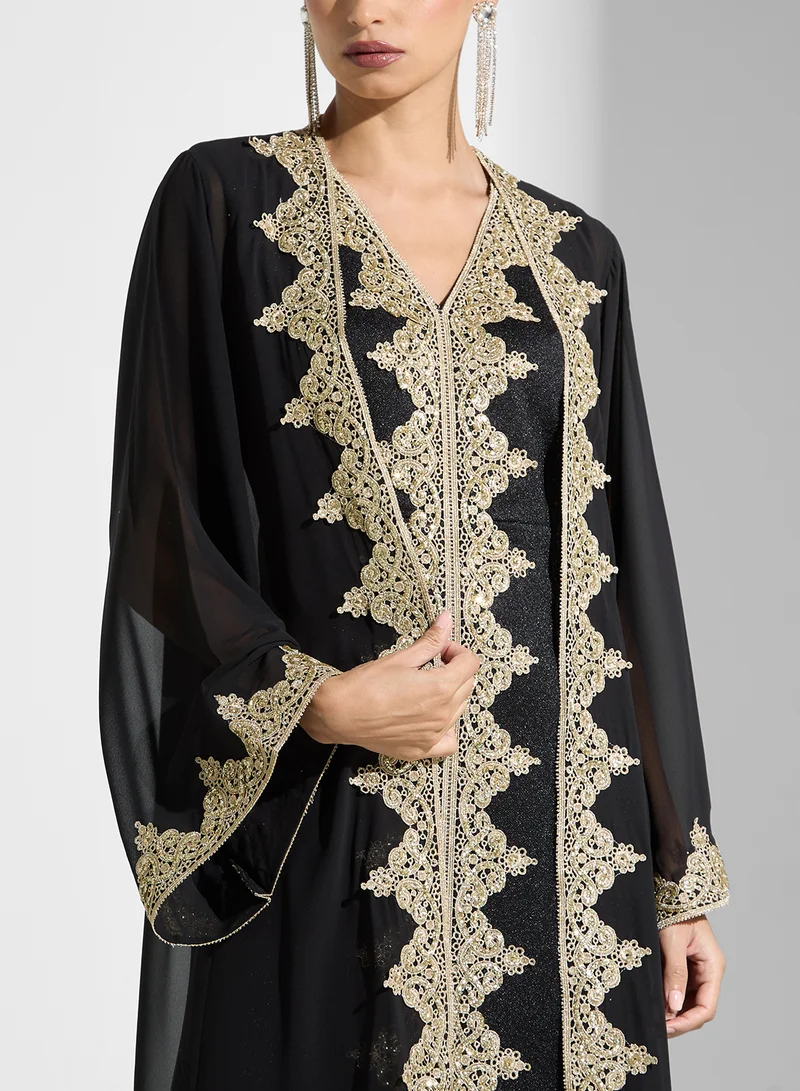 Golden Apple Arabian Abaya