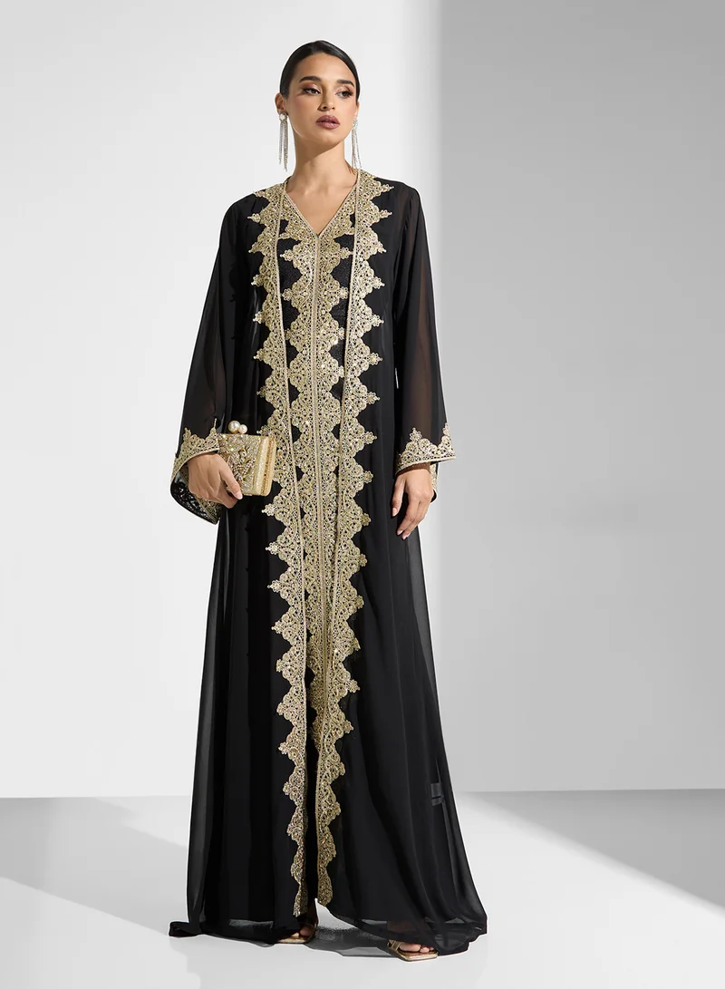 Golden Apple Arabian Abaya