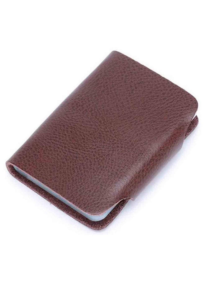 K Y KANGYUN Unisex Small Leather Credit Card Holder 2 Pack (Redk&Brown)…  - Image 4