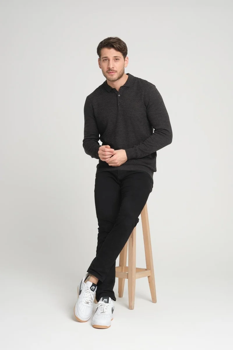 Alexander Gardi Polo Neck Knitwear Sweater (AG5033)