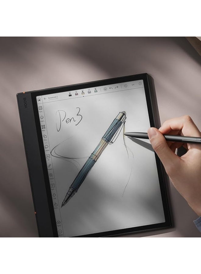 BOOX Note Air5 C 10.3" E-Ink Tablet | Android 15 | 6GB RAM + 64GB | Pen3 Stylus Included | Bundle: Case + Extra Pen Tips (5 Stylus Tips In Box) - Image 4