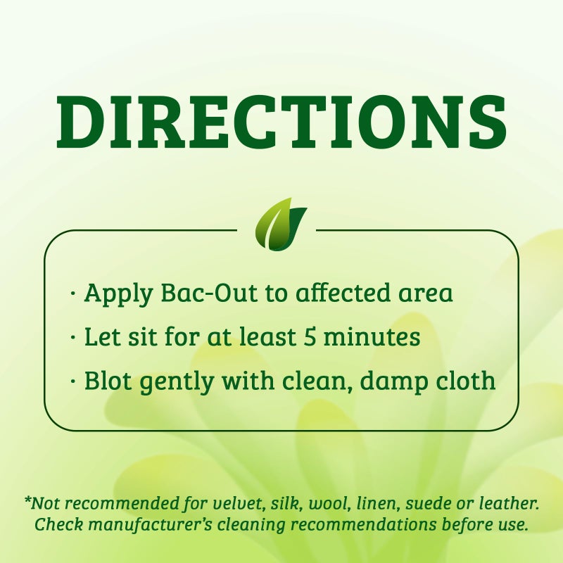 Biokleen Bac-Out Enzyme Stain & Odor Remover - 128 Ounces - Destroys Stains & Odors Safely, for Pet Stains, Laundry, Diapers, Wine, Carpets, & More, Eco-Friendly, Non-Toxic - Image 5