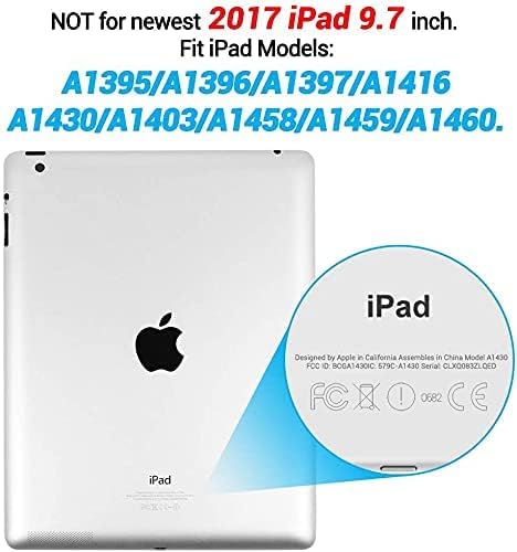 Asgens Transparent Case for iPad 2nd/3rd/4th Gen. 9.7'', Slim Silicone Soft TPU Tablet Computer Case for Apple iPad 2 3 4, 9.7'' 2011/2012 (Old Model) - Image 2