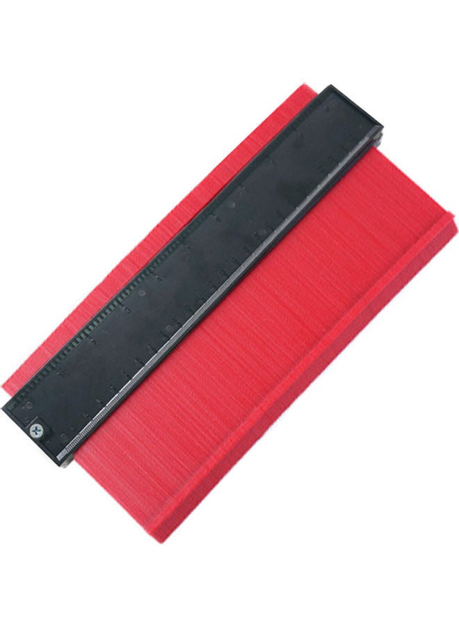 نيبمينينت مسطرة قياس مزدوجة لتحديد محيط الشكل متعدد الألوان 9.8بوصة - Image 1