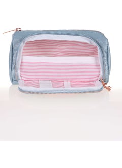 KAUKKO Ecrou Sparkle Plump Pencil Bag Gray  - Image 2