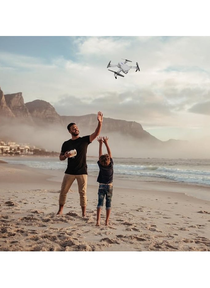 ELTRAZONE - E88 Drone with Camera – 4K HD Dual Camera, Lightweight (Less Than 100g), Foldable Design, 45 Minutes Flight Time, 1 Batteries, Toy Drone for Kids & Beginners, Optical Flow, Altitude Hold, 360° Flip - Image 1