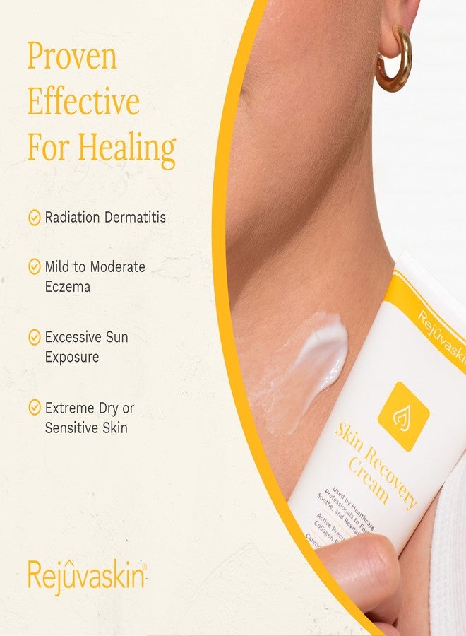 Rejuvaskin كريم استعادة البشرة من ريجوفا مع الألوة فيرا، كريم مرطب مهدئ للبشرة الجافة والحساسة والمتهيجة، 100 مل - Image 3