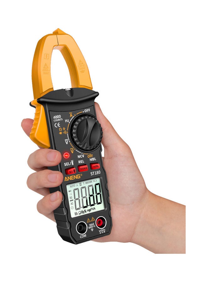 4000 Count Digital Clamp Meter Multicolour - Image 3