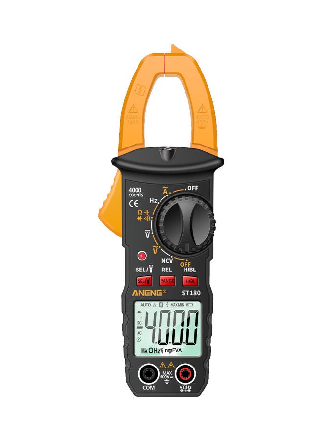 4000 Count Digital Clamp Meter Multicolour - Image 2